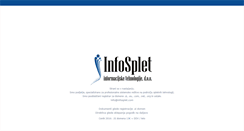 Desktop Screenshot of infosplet.com